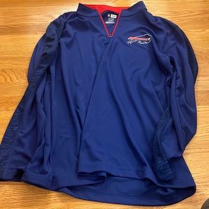 Buffalo bills men’s quarter zip. Size large.